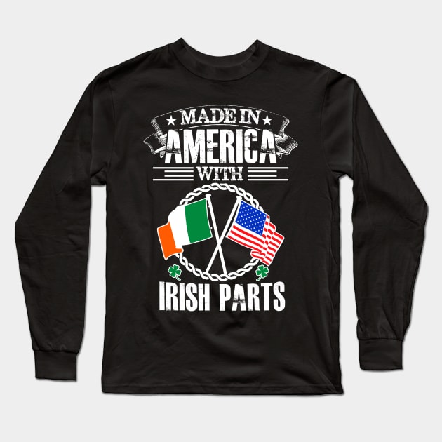 Irish Parts Long Sleeve T-Shirt by Dojaja